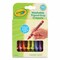 Crayola Washable Tripod Grip Crayons, Assorted Colors, PK8 81-1460 - alternate 1
